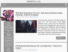 Tablet Screenshot of nerfplz.com
